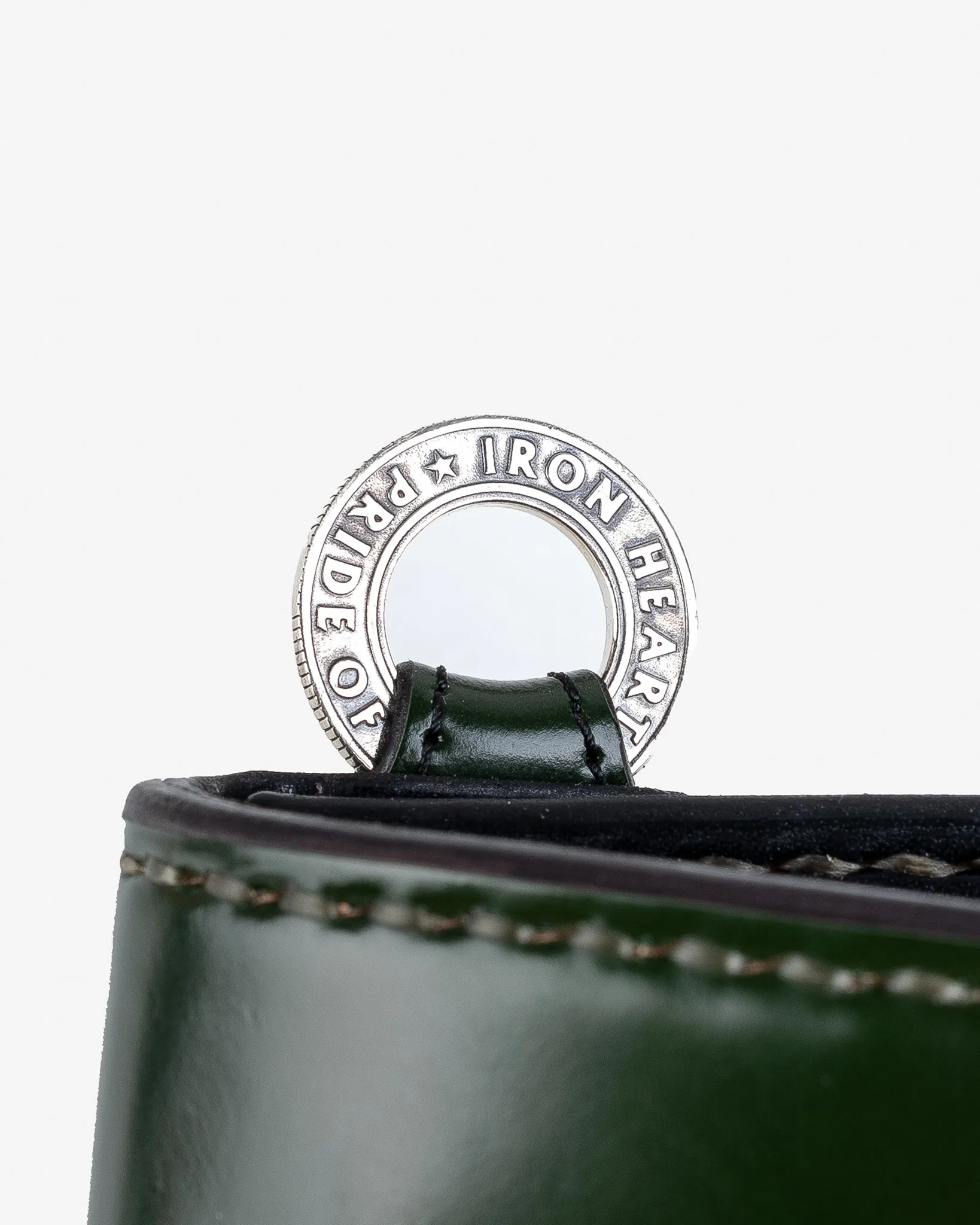 Medium Shell Cordovan Wallet - Green