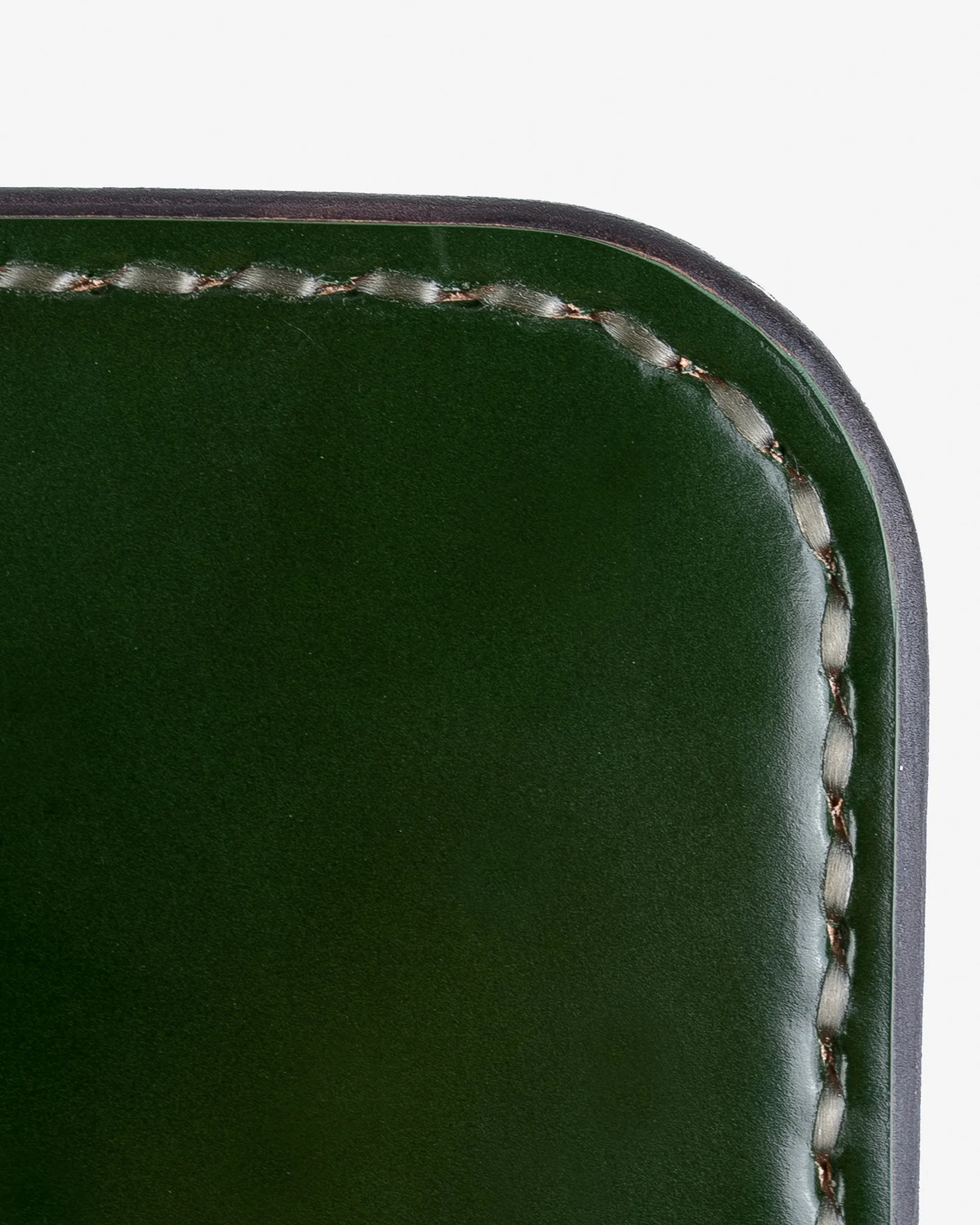 Medium Shell Cordovan Wallet - Green