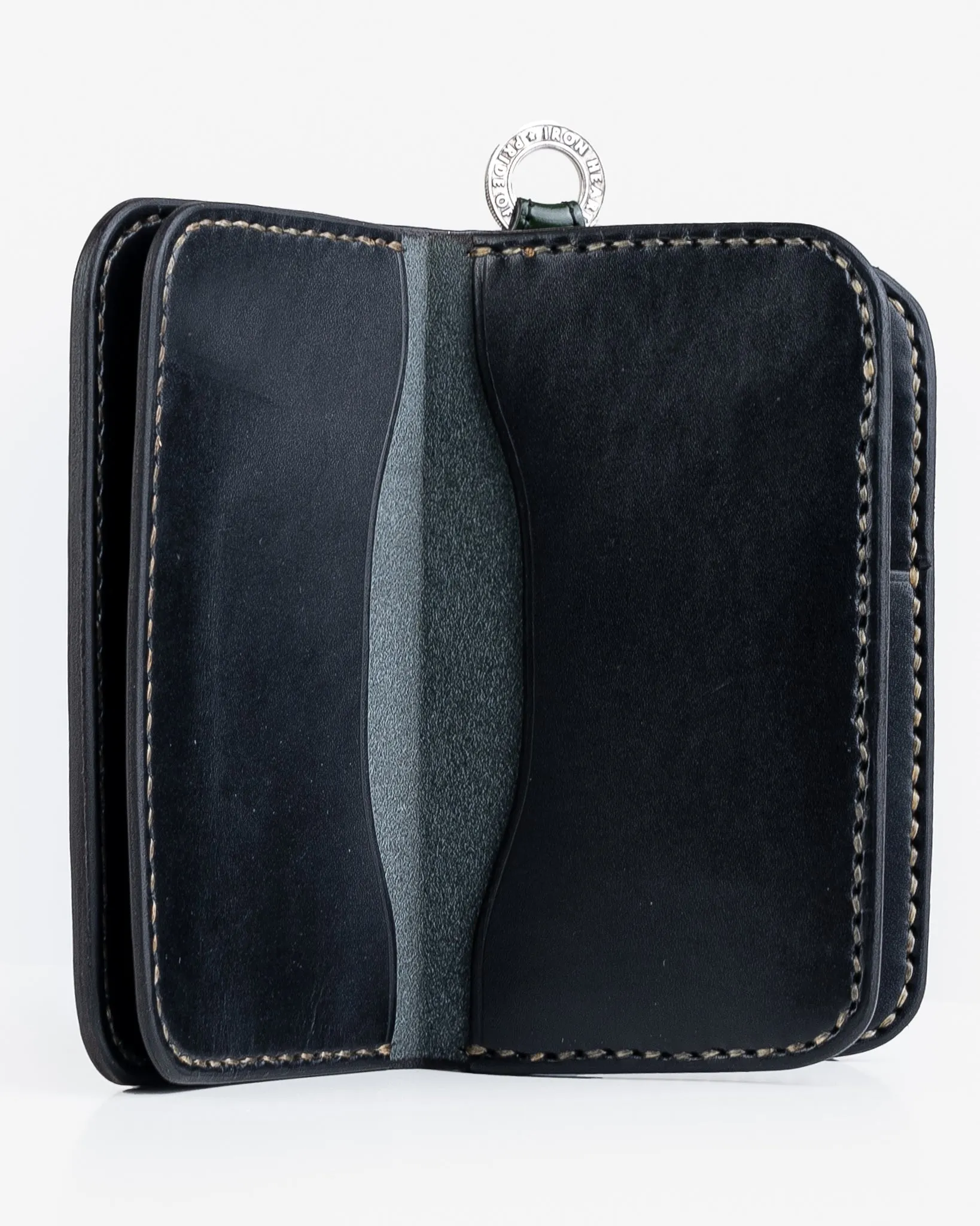Medium Shell Cordovan Wallet - Green