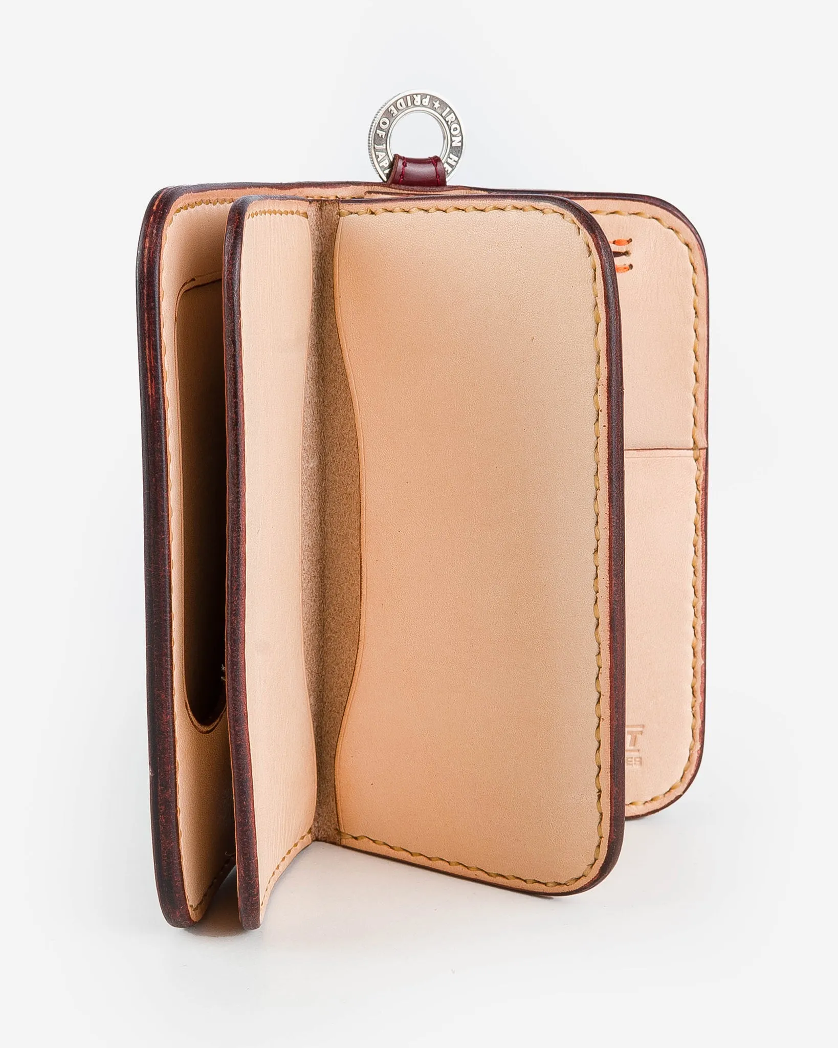 Medium Shell Cordovan Wallet - Ox Blood
