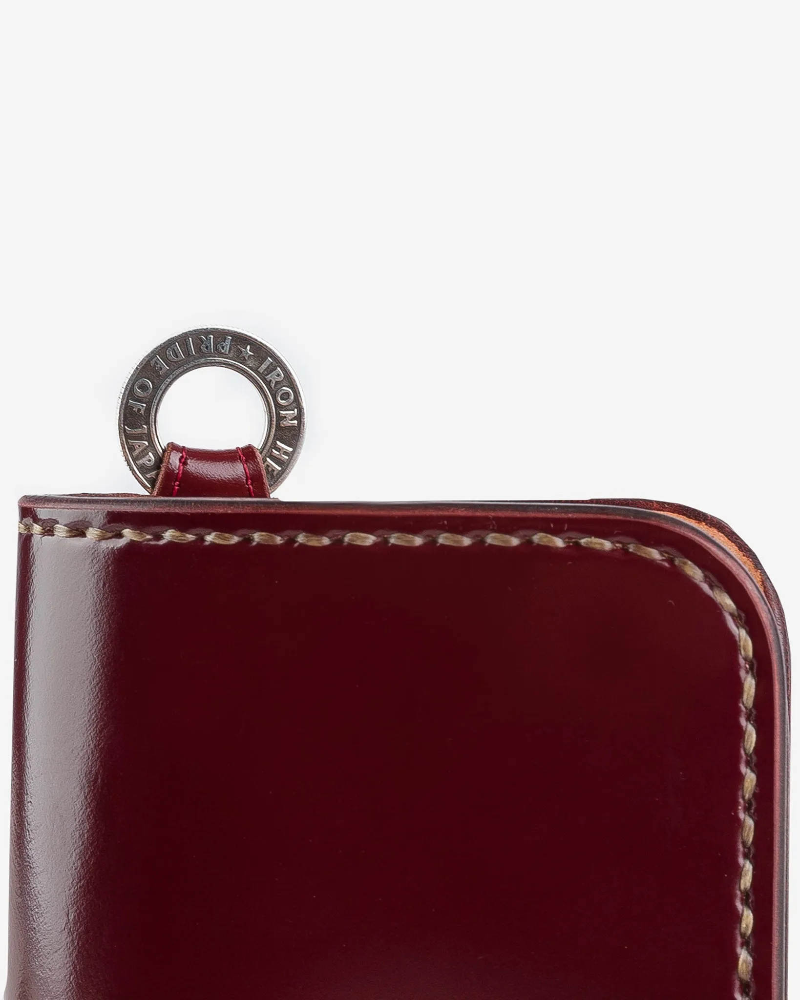 Medium Shell Cordovan Wallet - Ox Blood