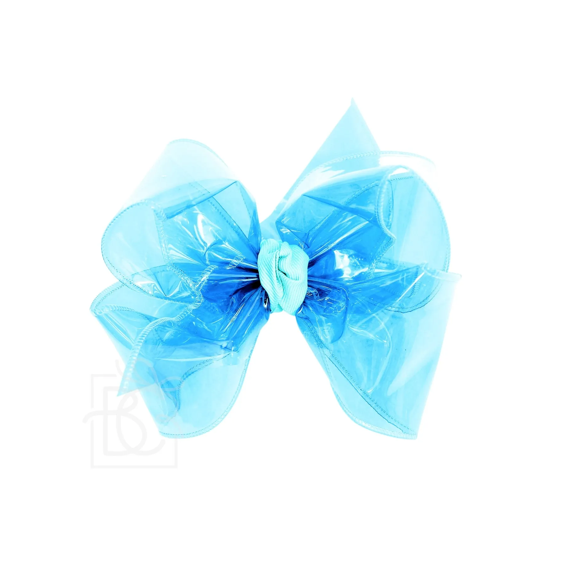 Medium Waterproof Double Knot Hair Bow on Clippie