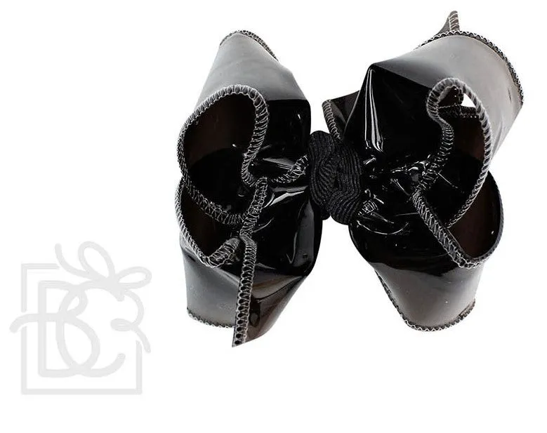 Medium Waterproof Double Knot Hair Bow on Clippie
