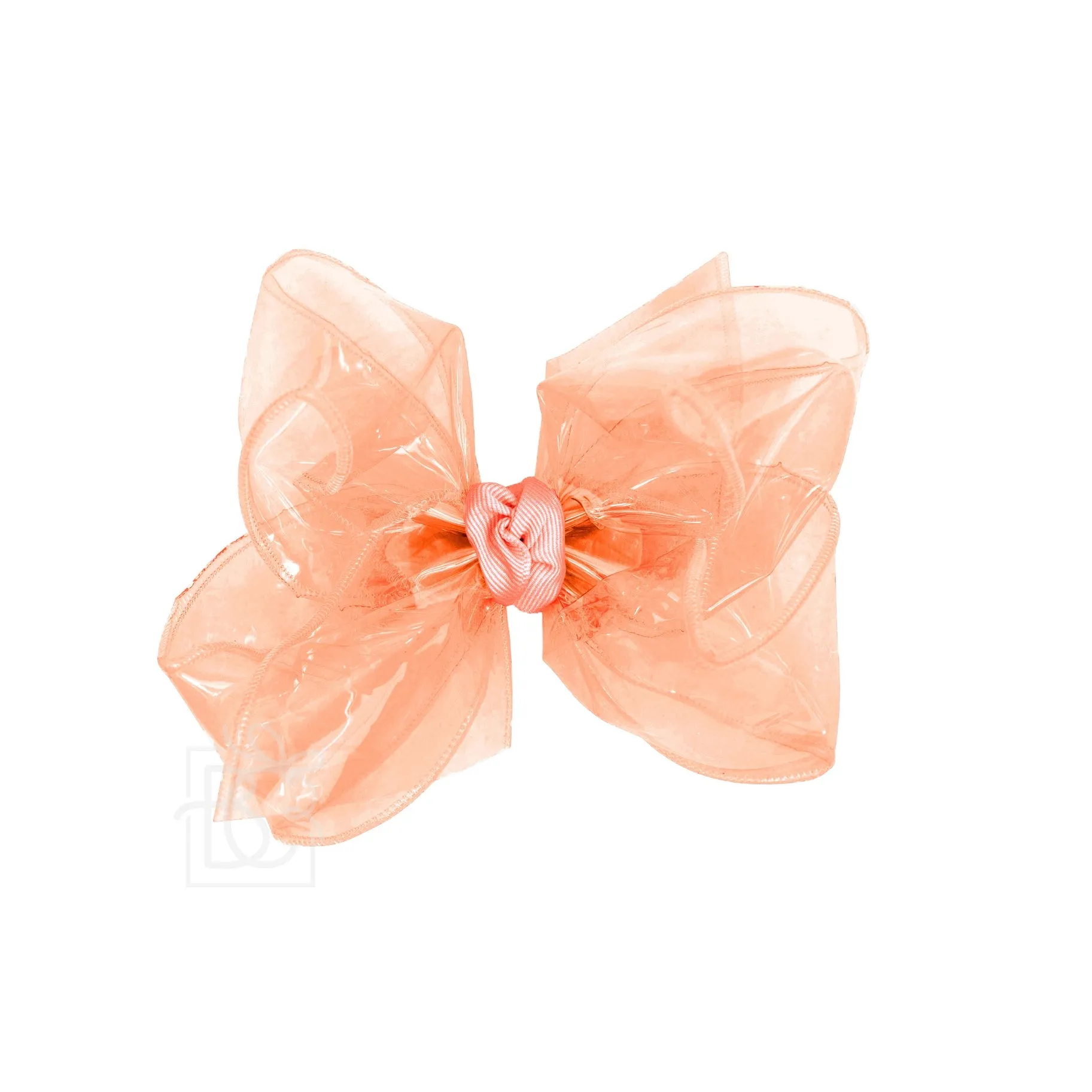 Medium Waterproof Double Knot Hair Bow on Clippie