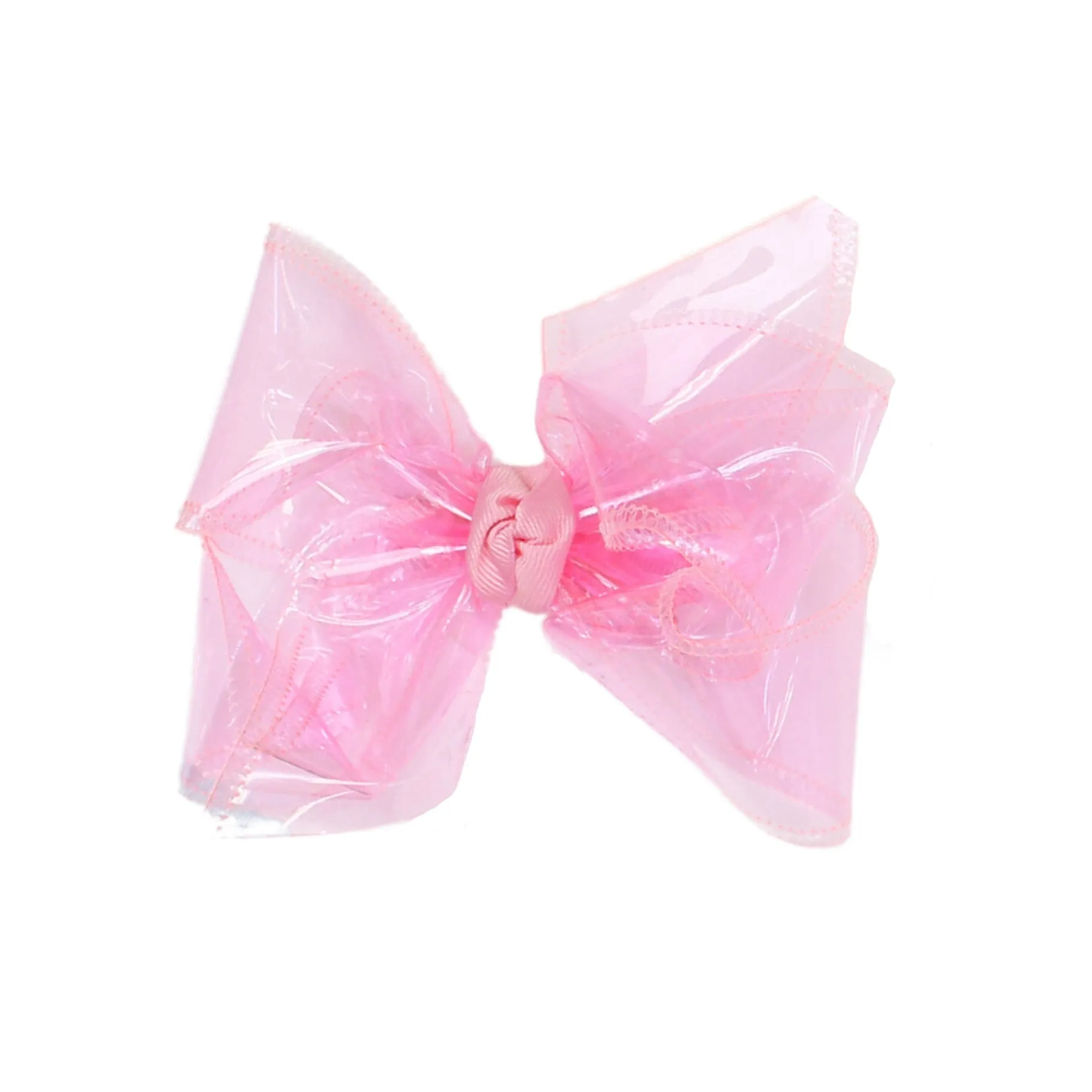 Medium Waterproof Double Knot Hair Bow on Clippie