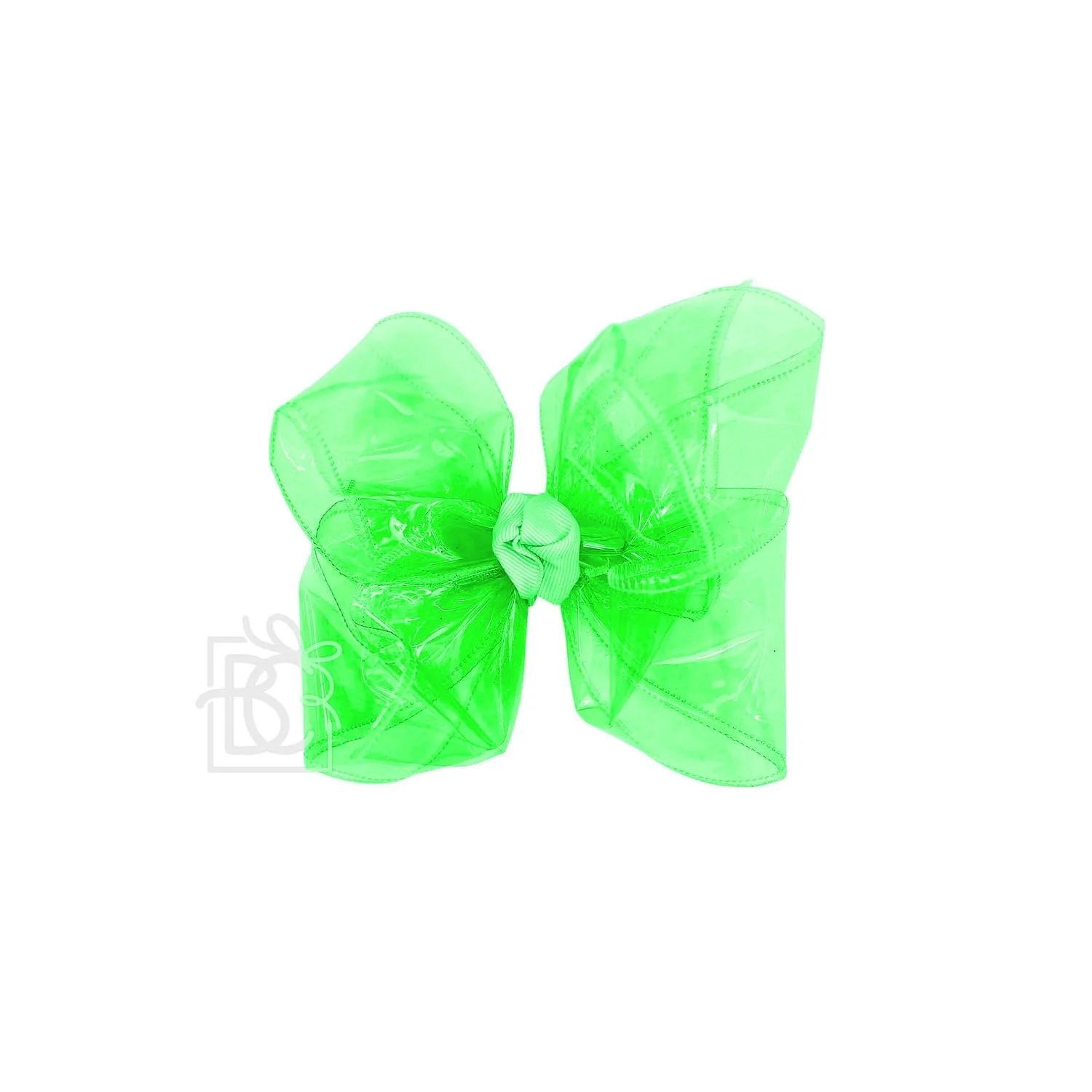 Medium Waterproof Double Knot Hair Bow on Clippie