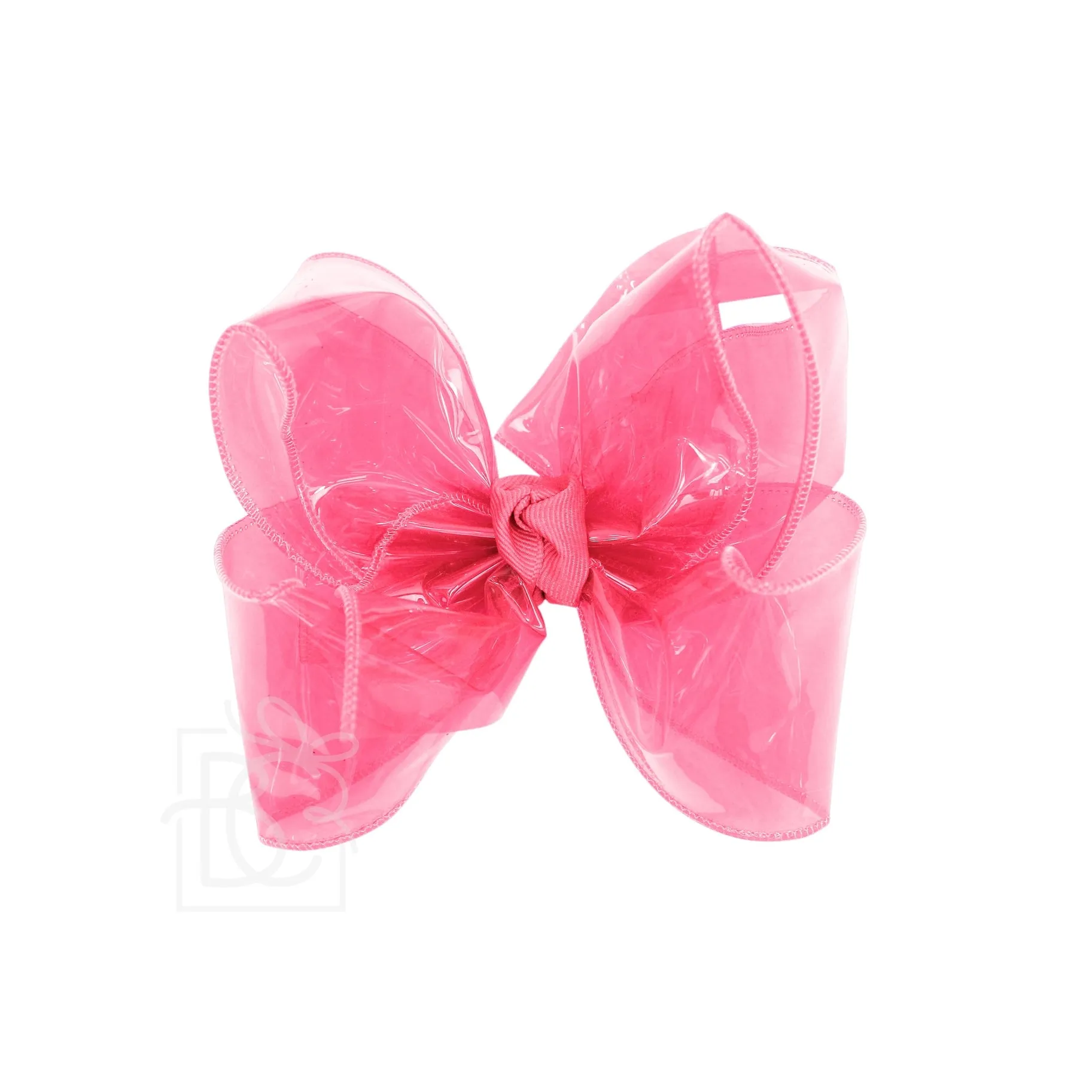 Medium Waterproof Double Knot Hair Bow on Clippie