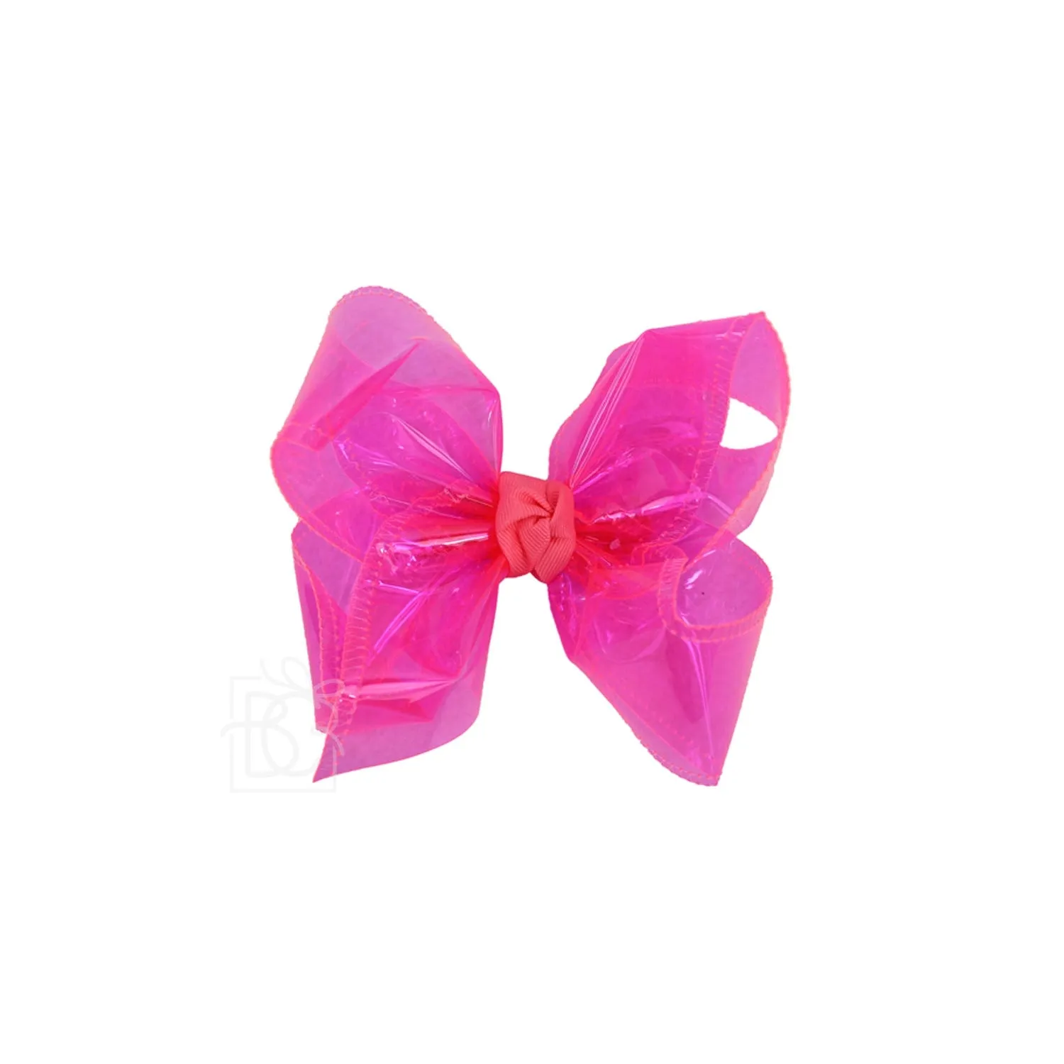 Medium Waterproof Double Knot Hair Bow on Clippie