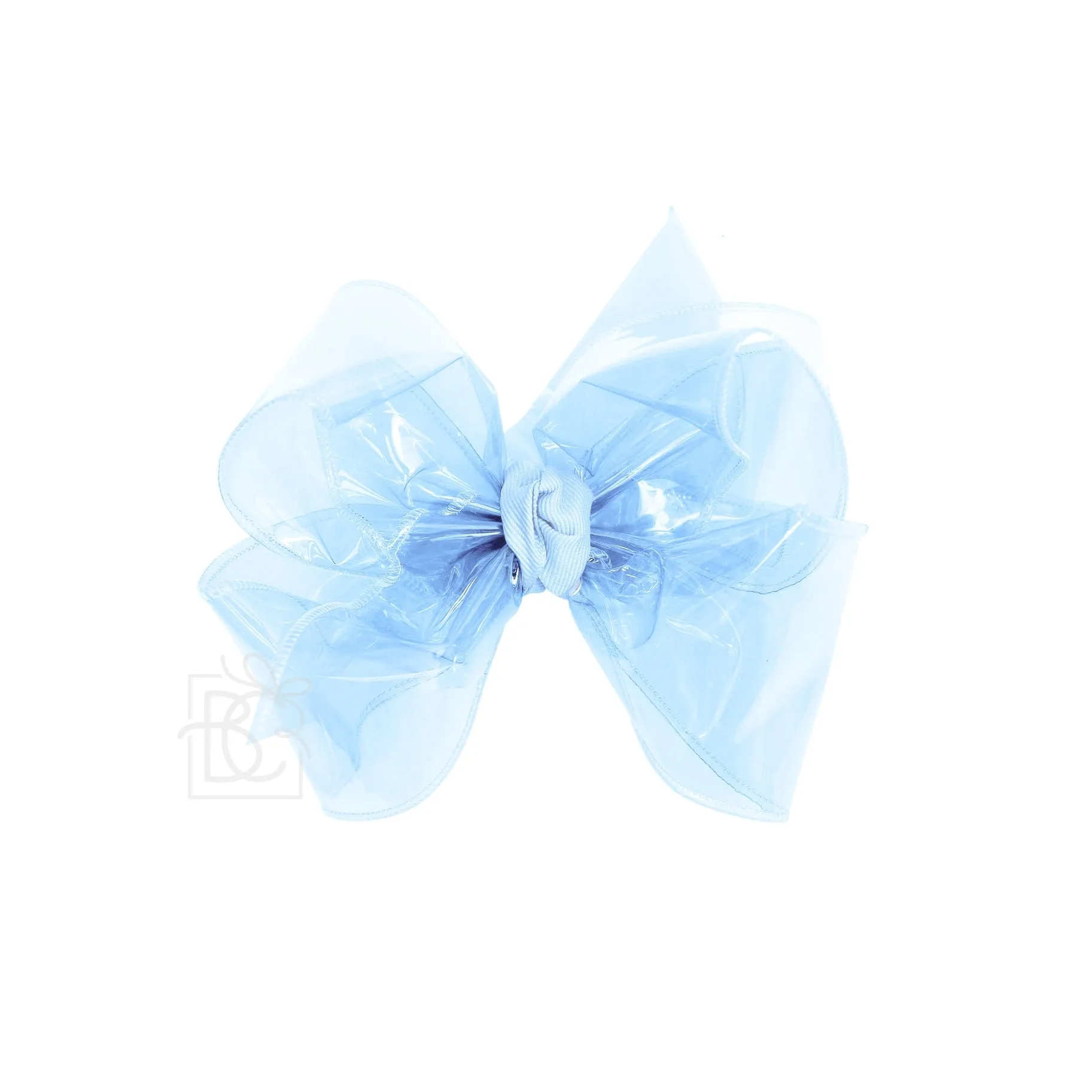 Medium Waterproof Double Knot Hair Bow on Clippie
