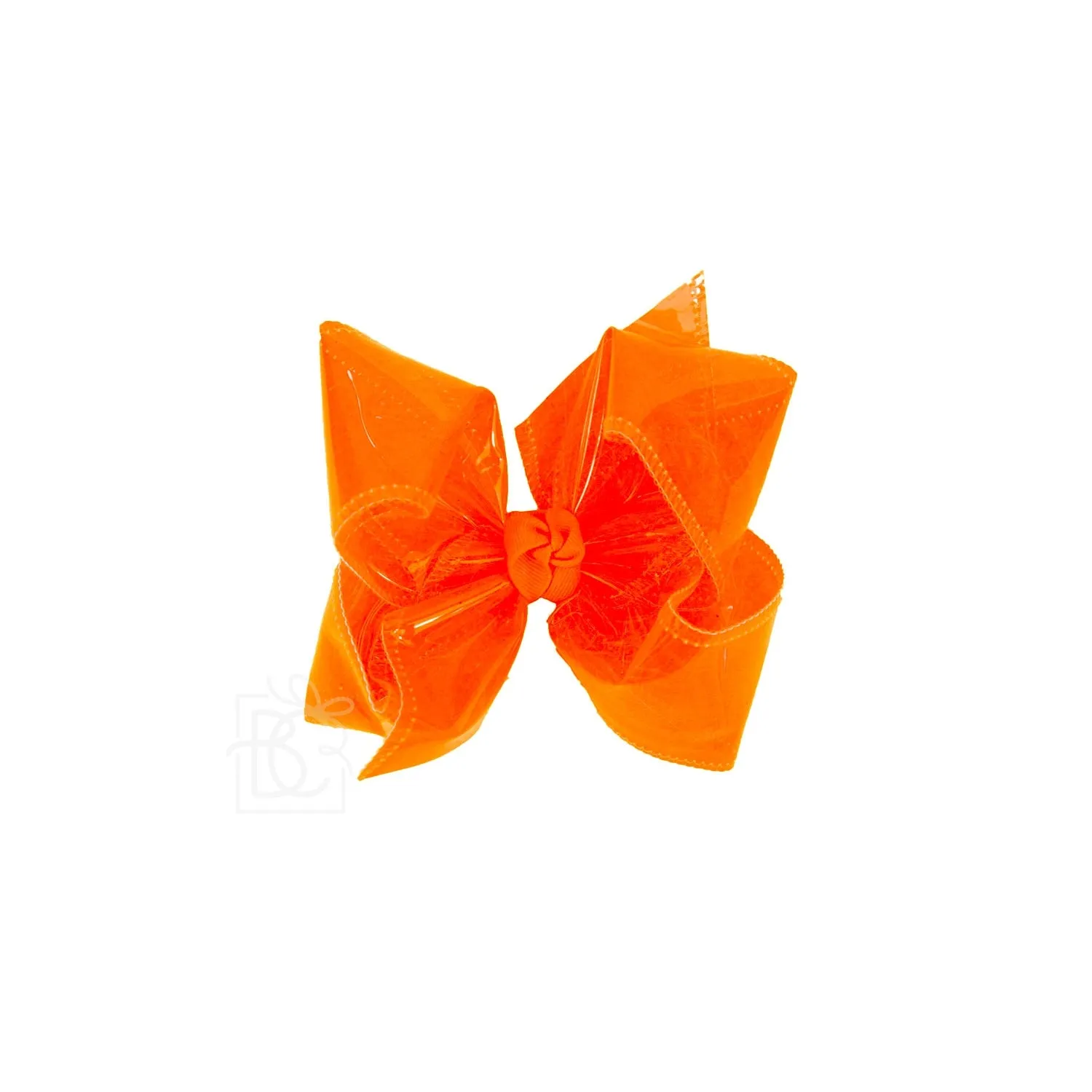 Medium Waterproof Double Knot Hair Bow on Clippie