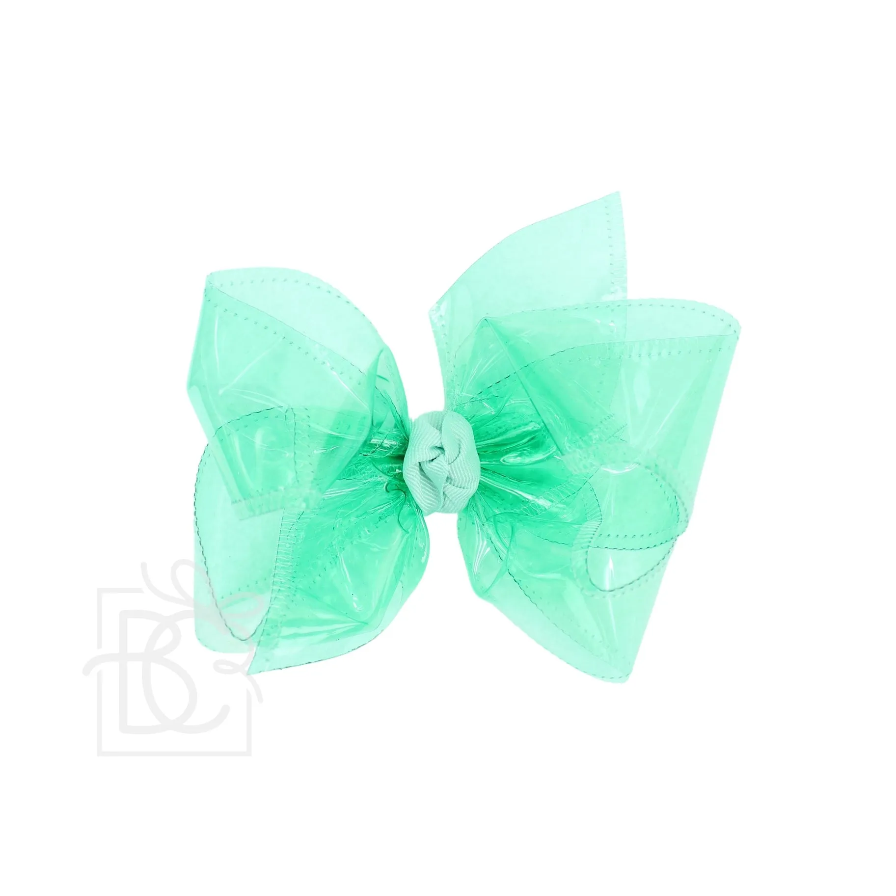 Medium Waterproof Double Knot Hair Bow on Clippie