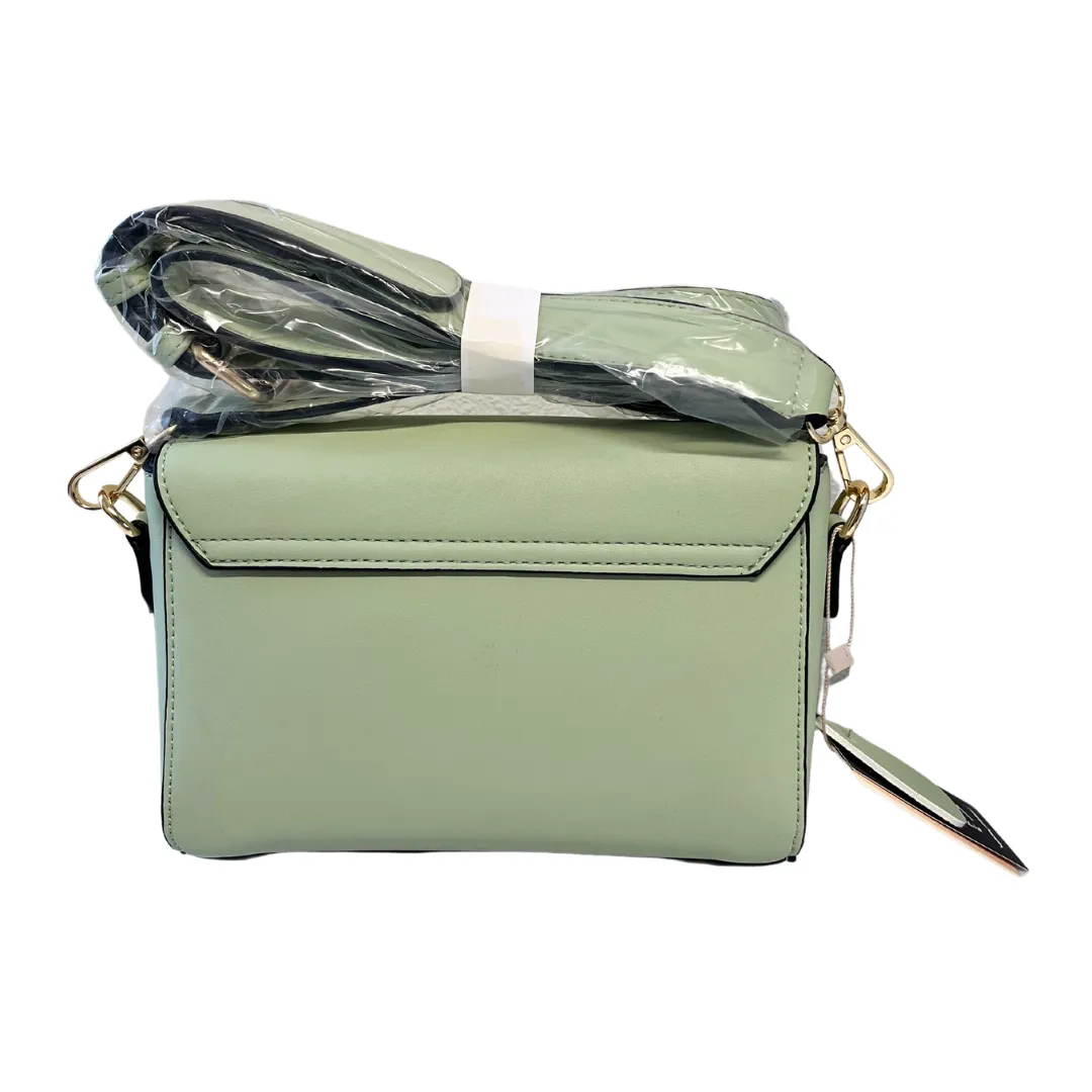 Mellow World Sylvie Tonal Structured Flap Crossbody Multi Kiwi