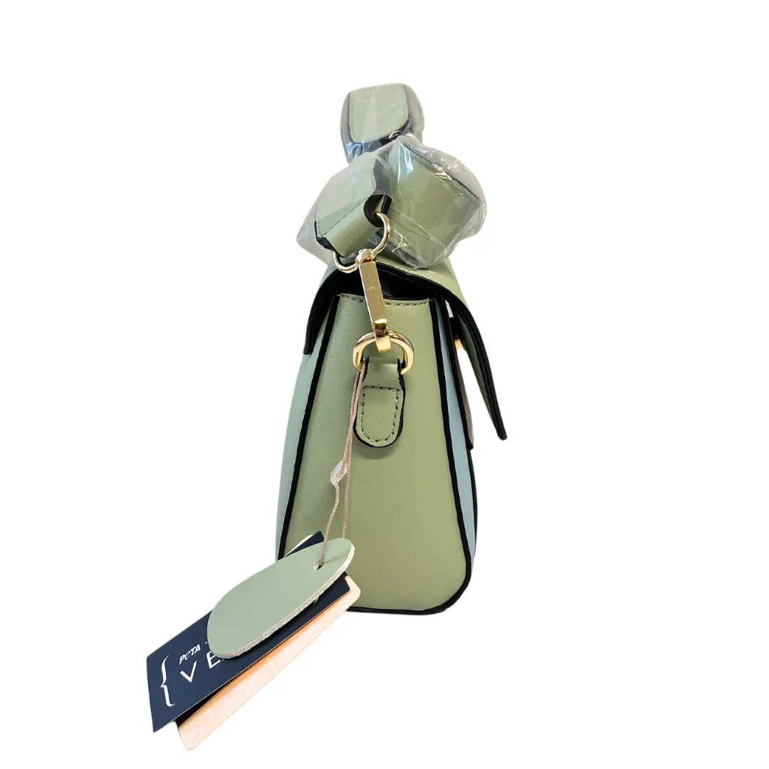 Mellow World Sylvie Tonal Structured Flap Crossbody Multi Kiwi