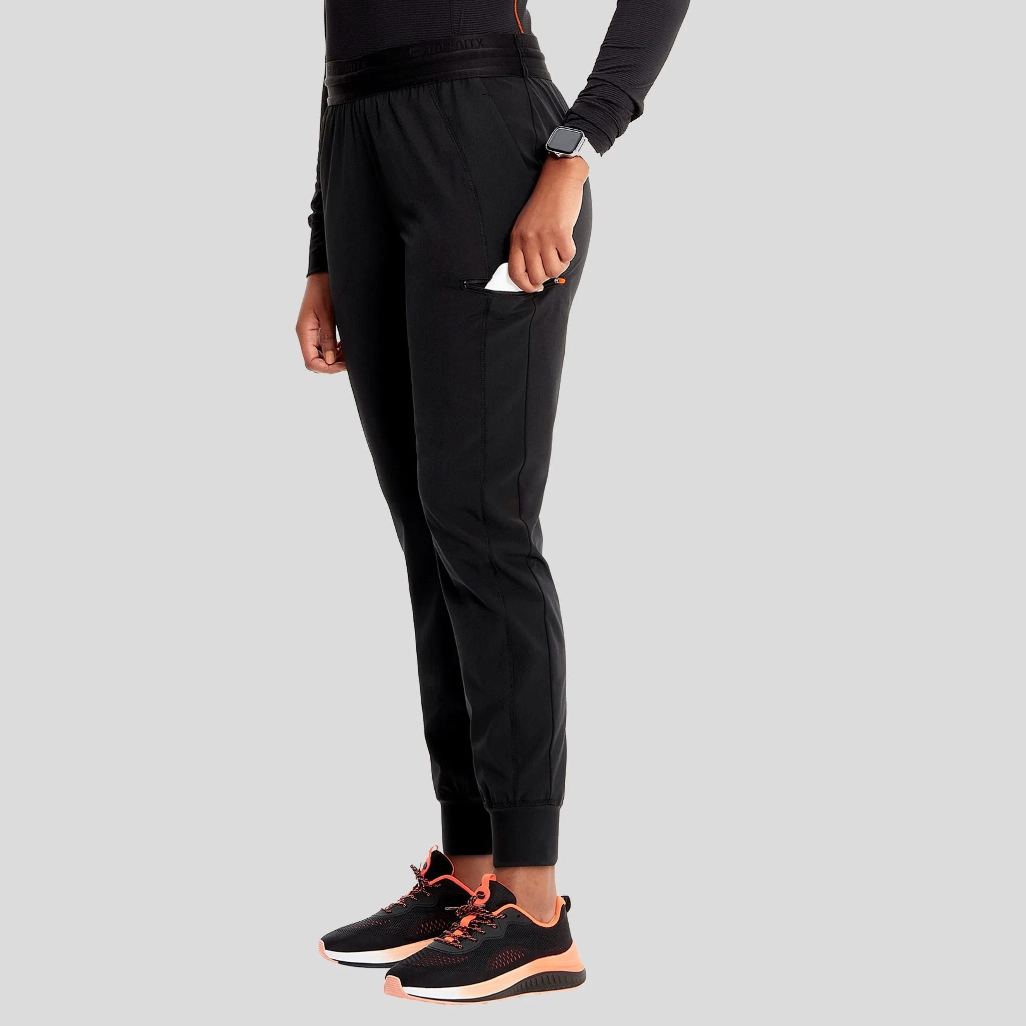 Mid Rise Jogger | Black