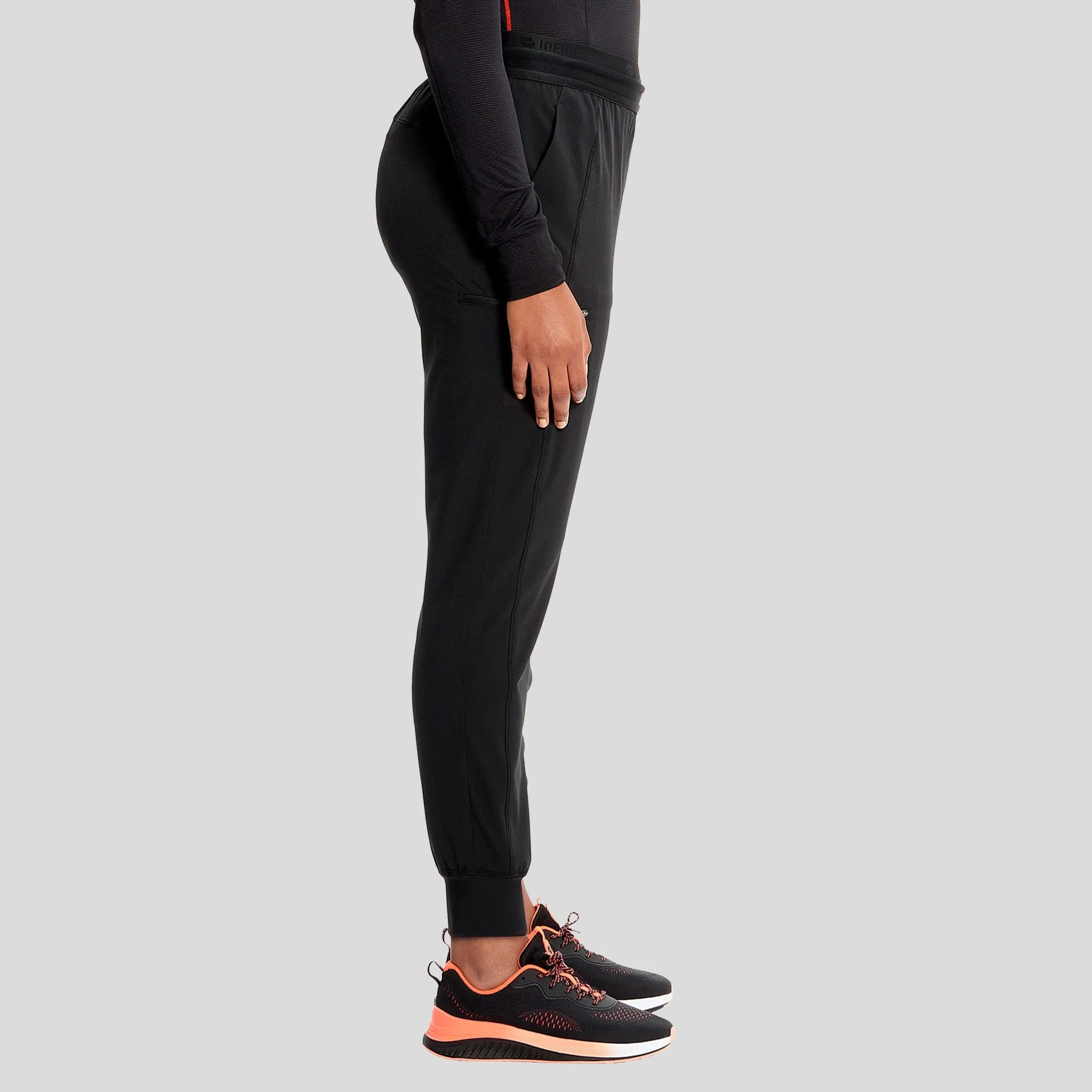 Mid Rise Jogger | Black