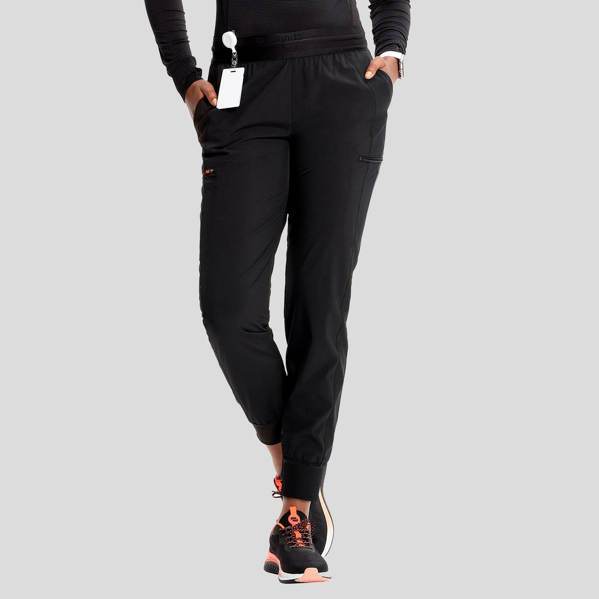Mid Rise Jogger | Black