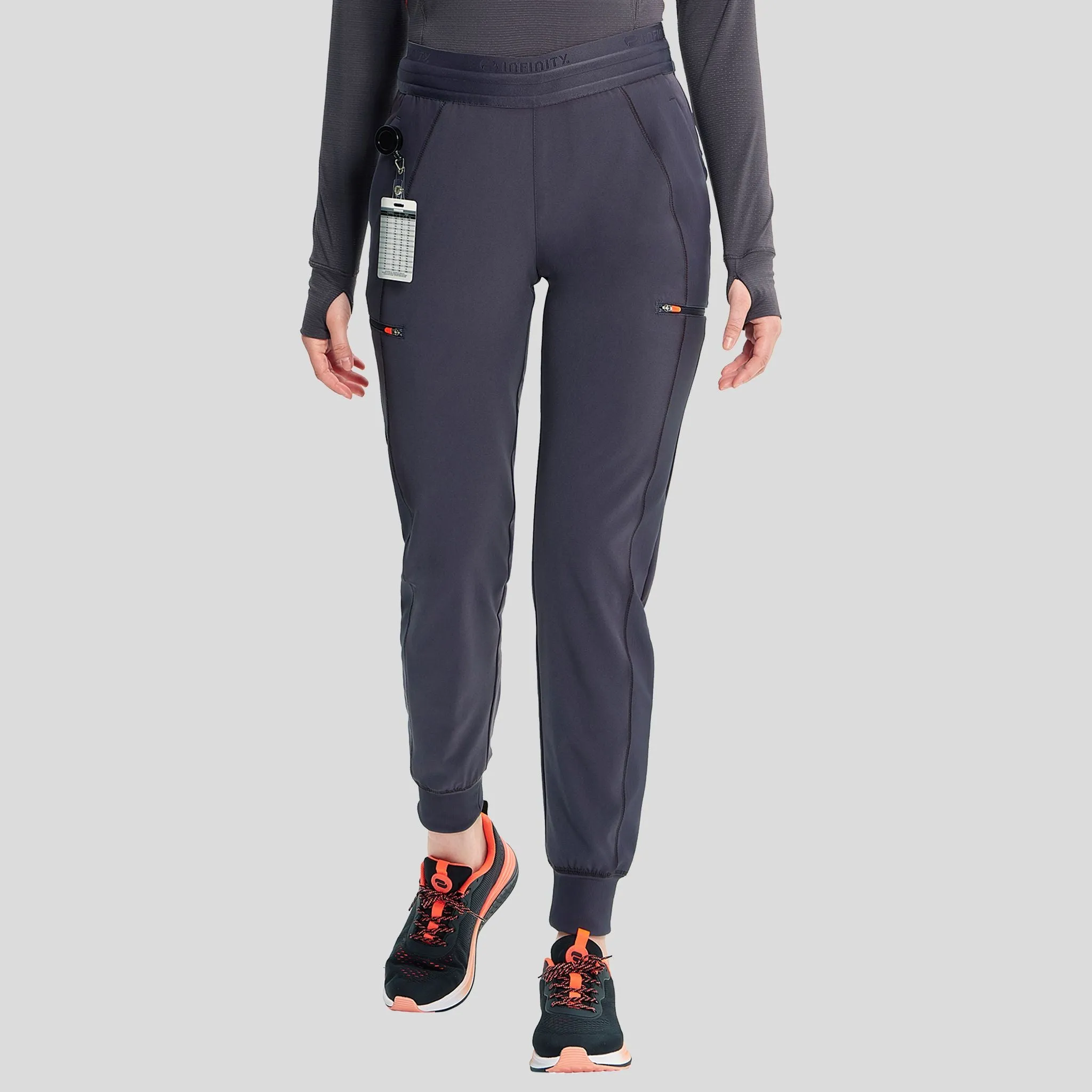 Mid Rise Jogger | Pewter