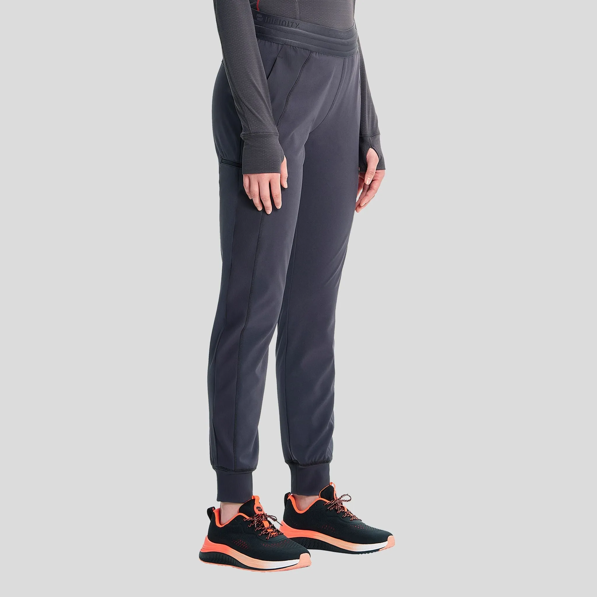 Mid Rise Jogger | Pewter