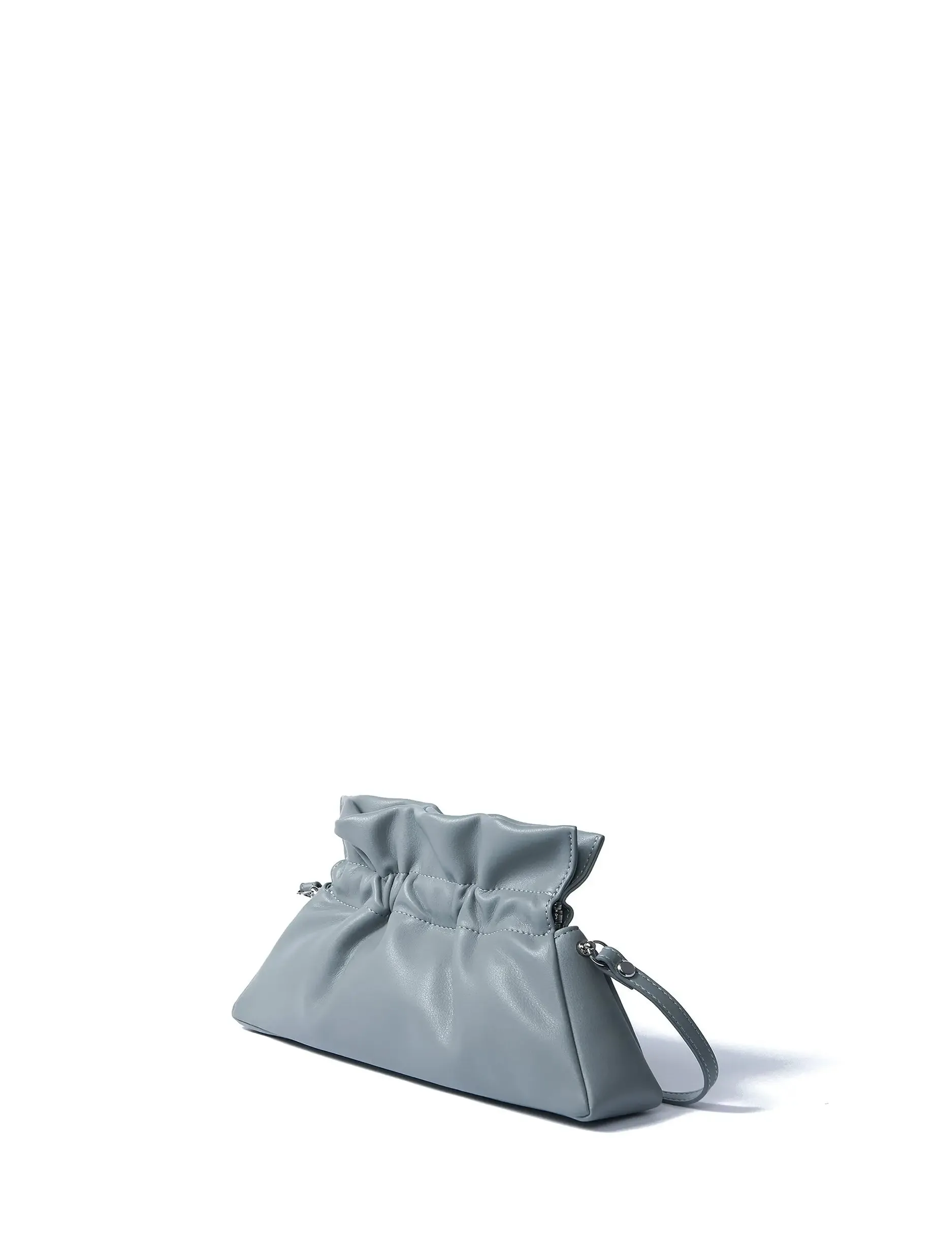 Mila Leather Bag, Haze Blue by Bob Oré