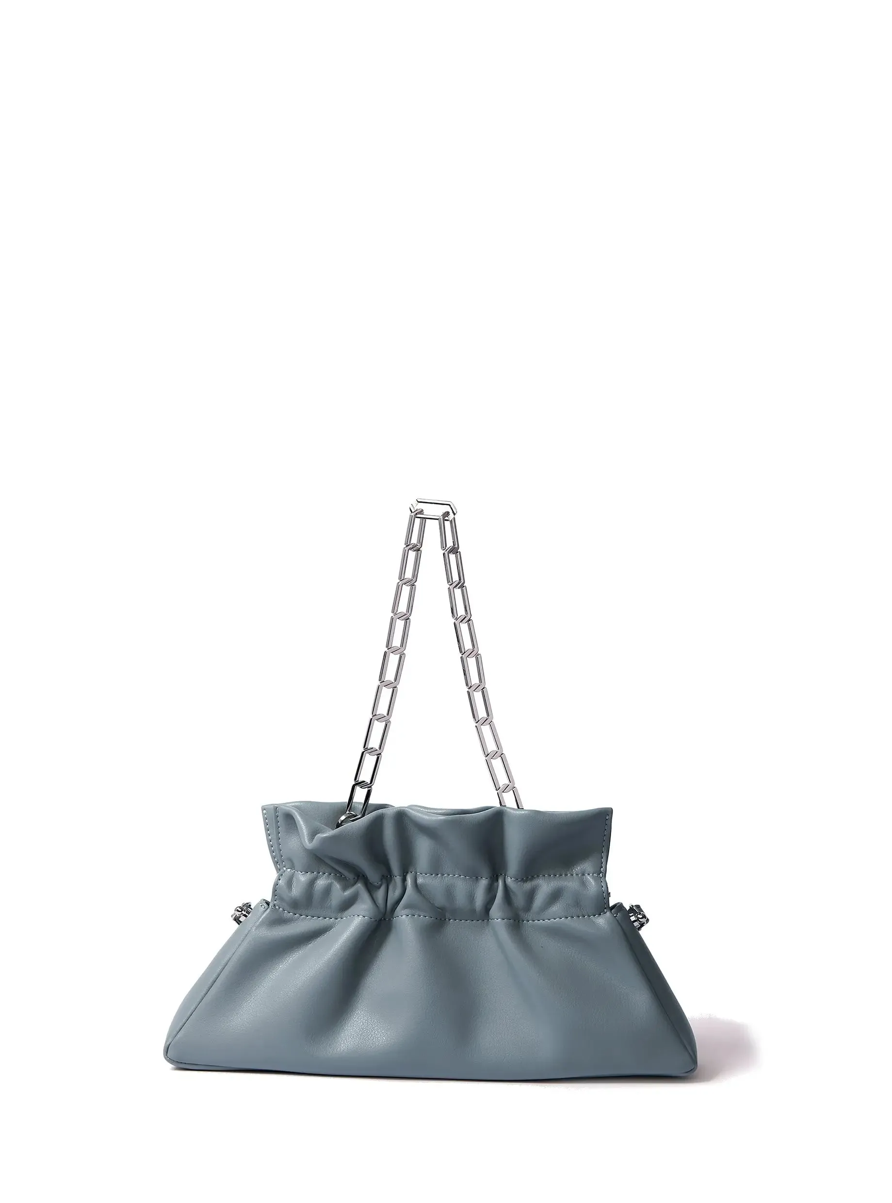 Mila Leather Bag, Haze Blue by Bob Oré