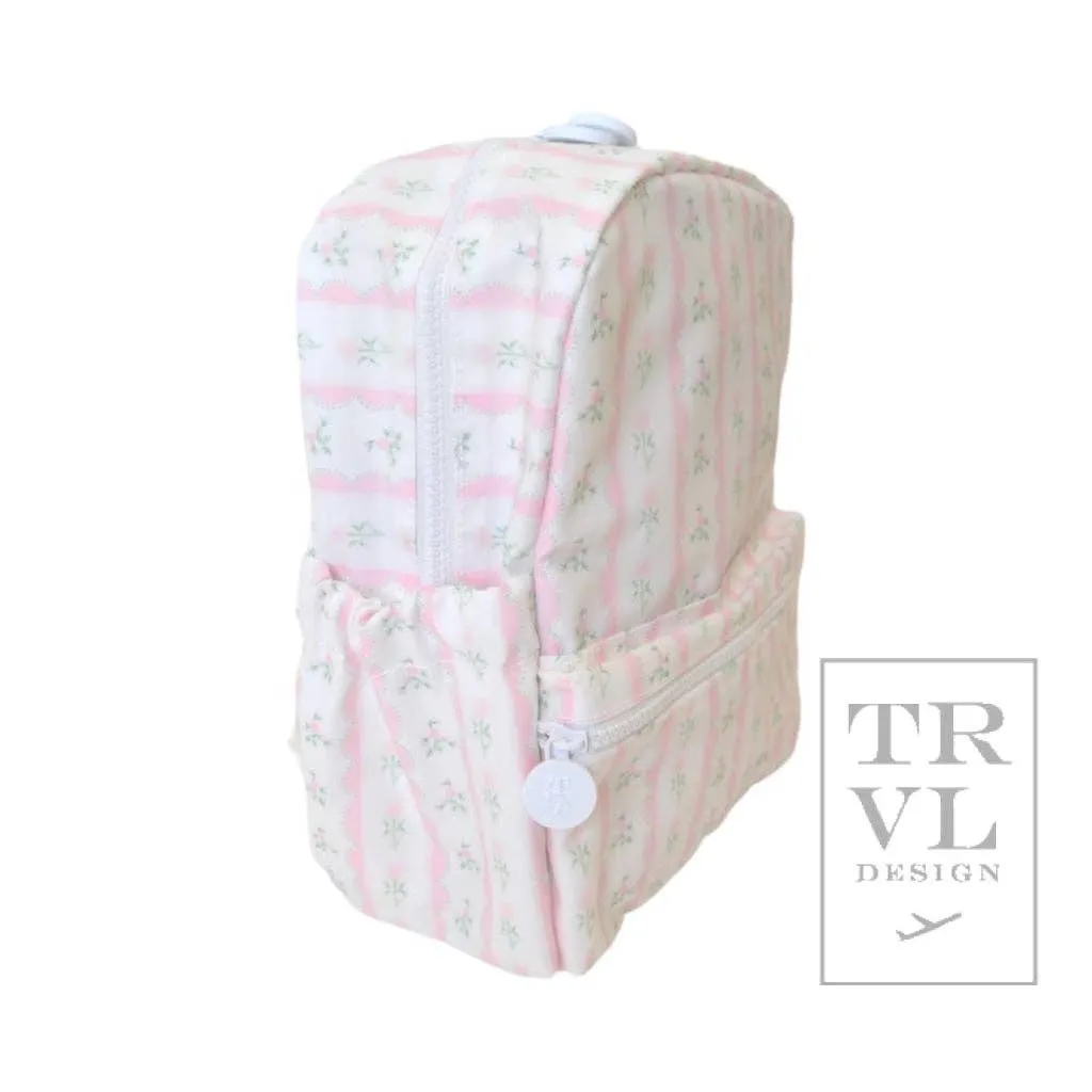 Mini Backer - Ribbon Floral Pink