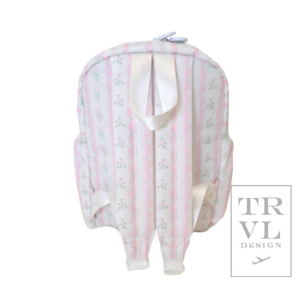 Mini Backer - Ribbon Floral Pink