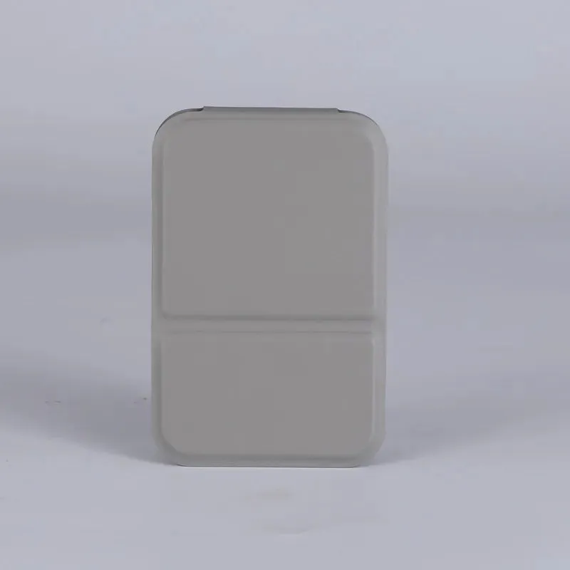 Mini Folding PU Leather Pocket Mirror – Portable Compact Makeup Mirror for Women & Men