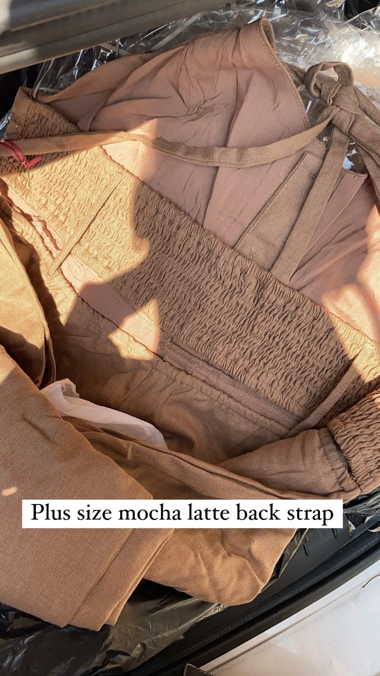 Mocha Latte | Halter Pant Jumper