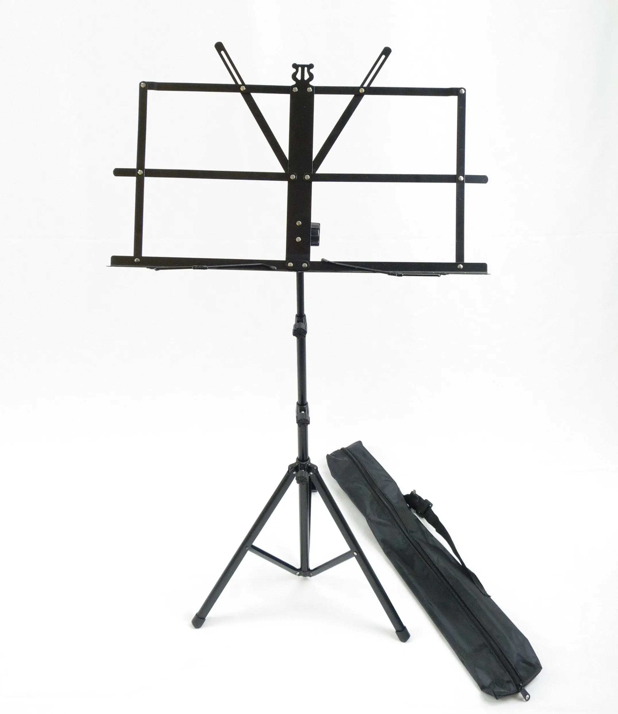 Music Stand Black with Case