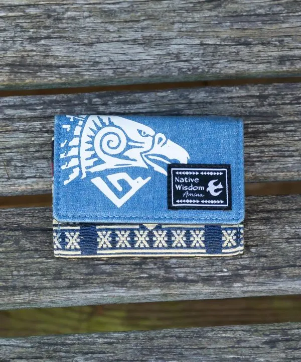 Mythical Animal Print Trifold Wallet