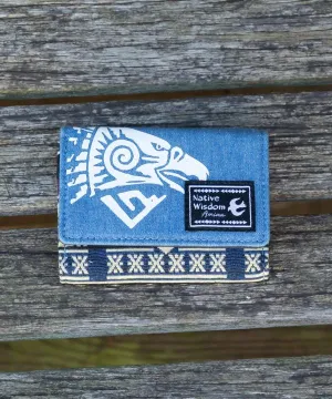 Mythical Animal Print Trifold Wallet