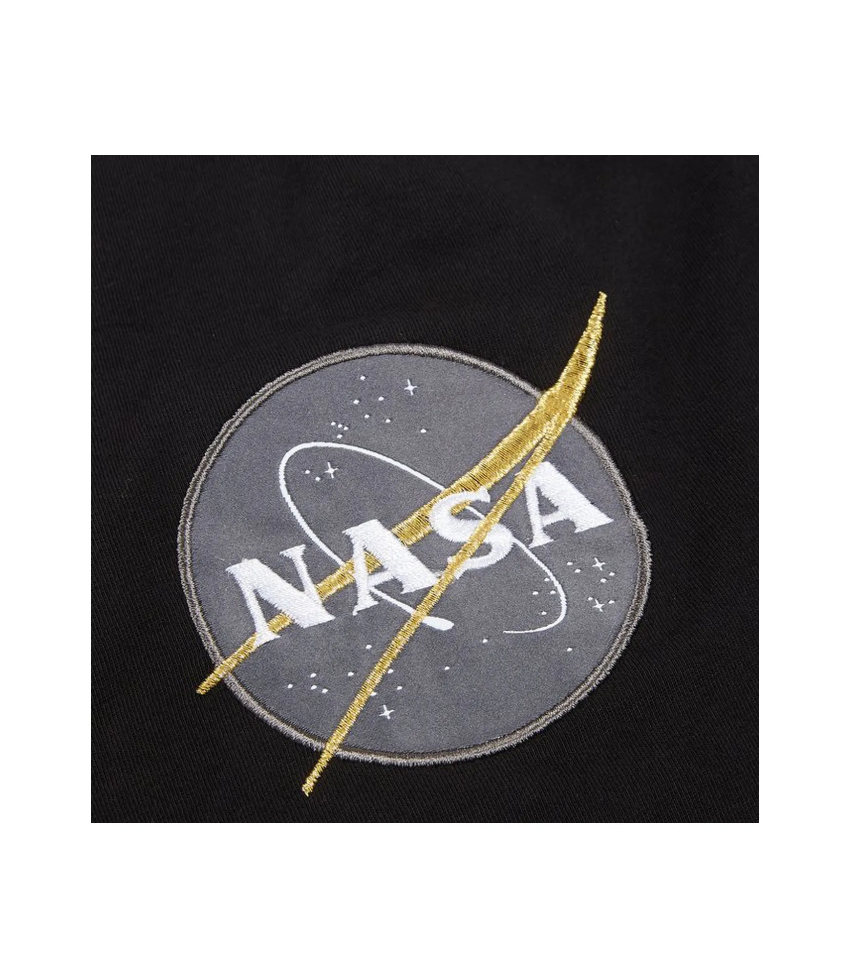Nasa Reflective T - Black Gold
