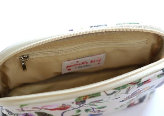 Nathalie Lete Cosmetic Pouch - My Garden Navy