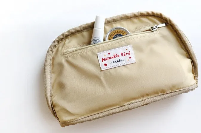 Nathalie Lete Cosmetic Pouch - My Garden Navy
