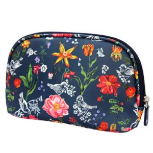 Nathalie Lete Cosmetic Pouch - My Garden Navy