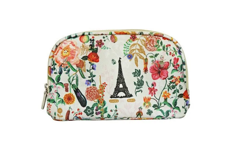 Nathalie Lete Cosmetic Pouch - My Garden Navy