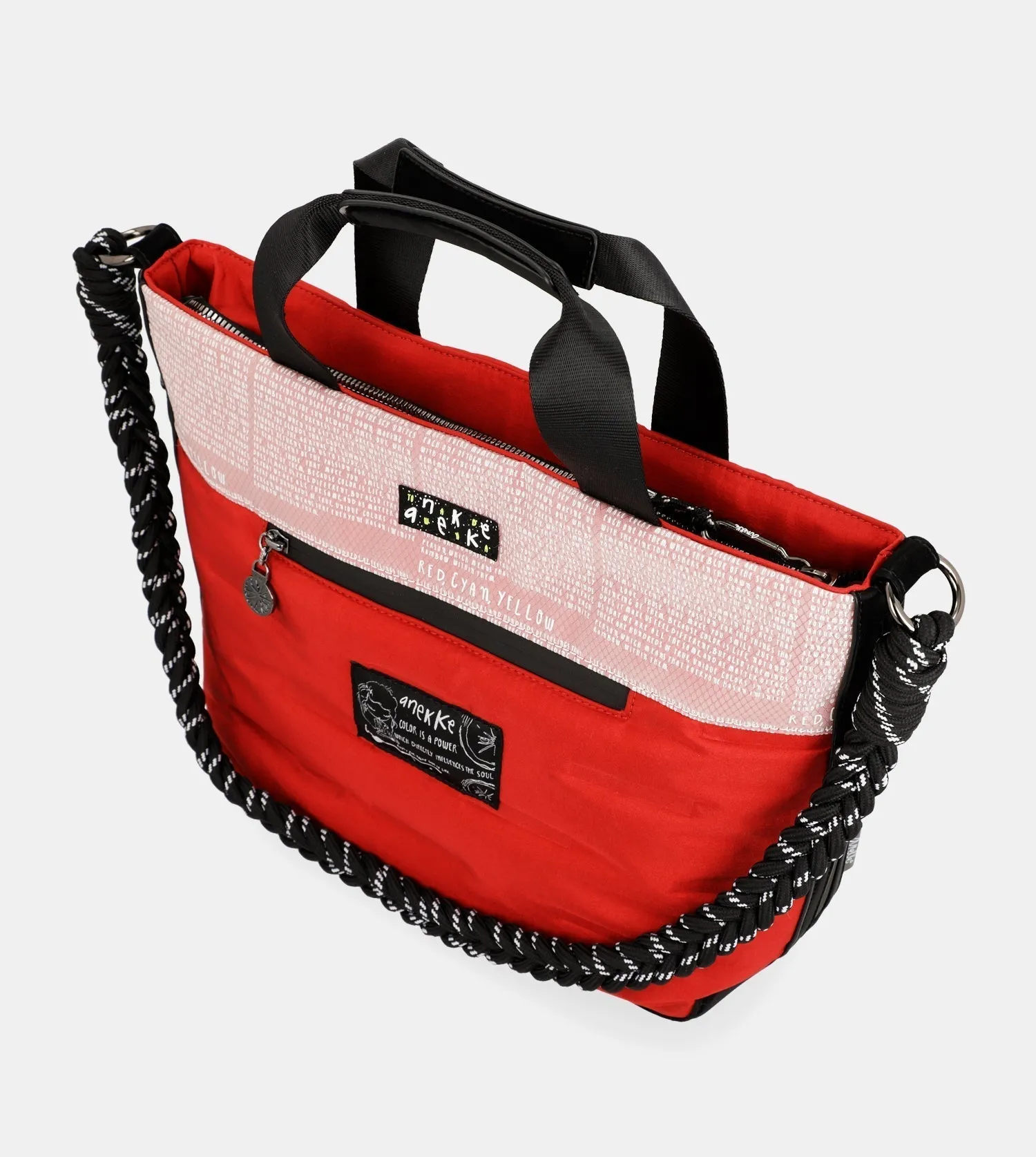 Nature Colors red shopper bag
