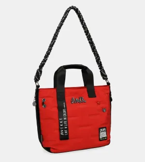 Nature Colors red shopper bag