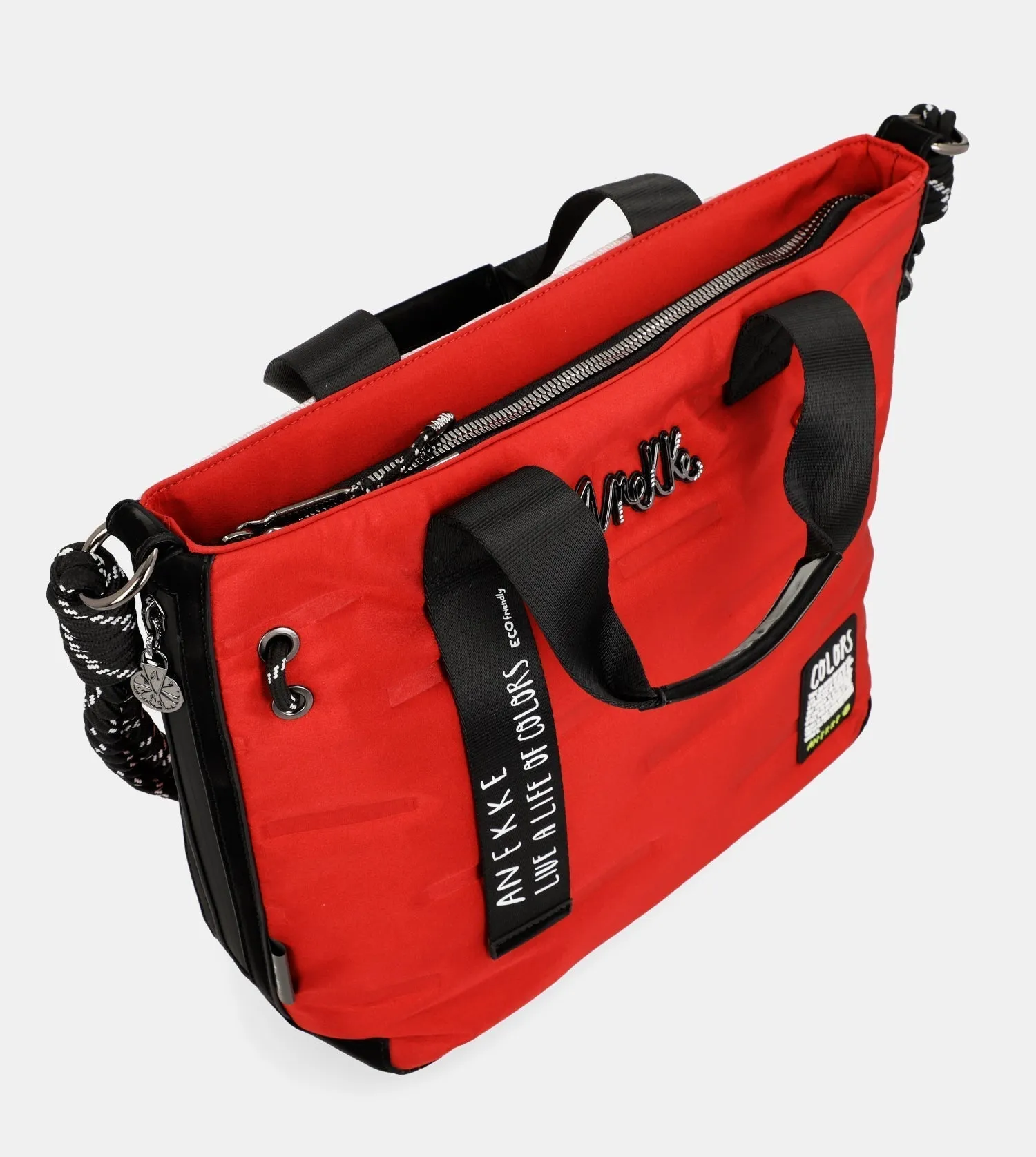 Nature Colors red shopper bag