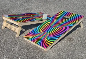 Neon Disc Themed Direct Print Boards
