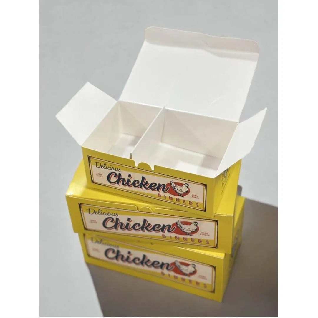NEW! Fried Chicken Take-Out Box | 400g | Chicken, Fries, Rice | Customizable