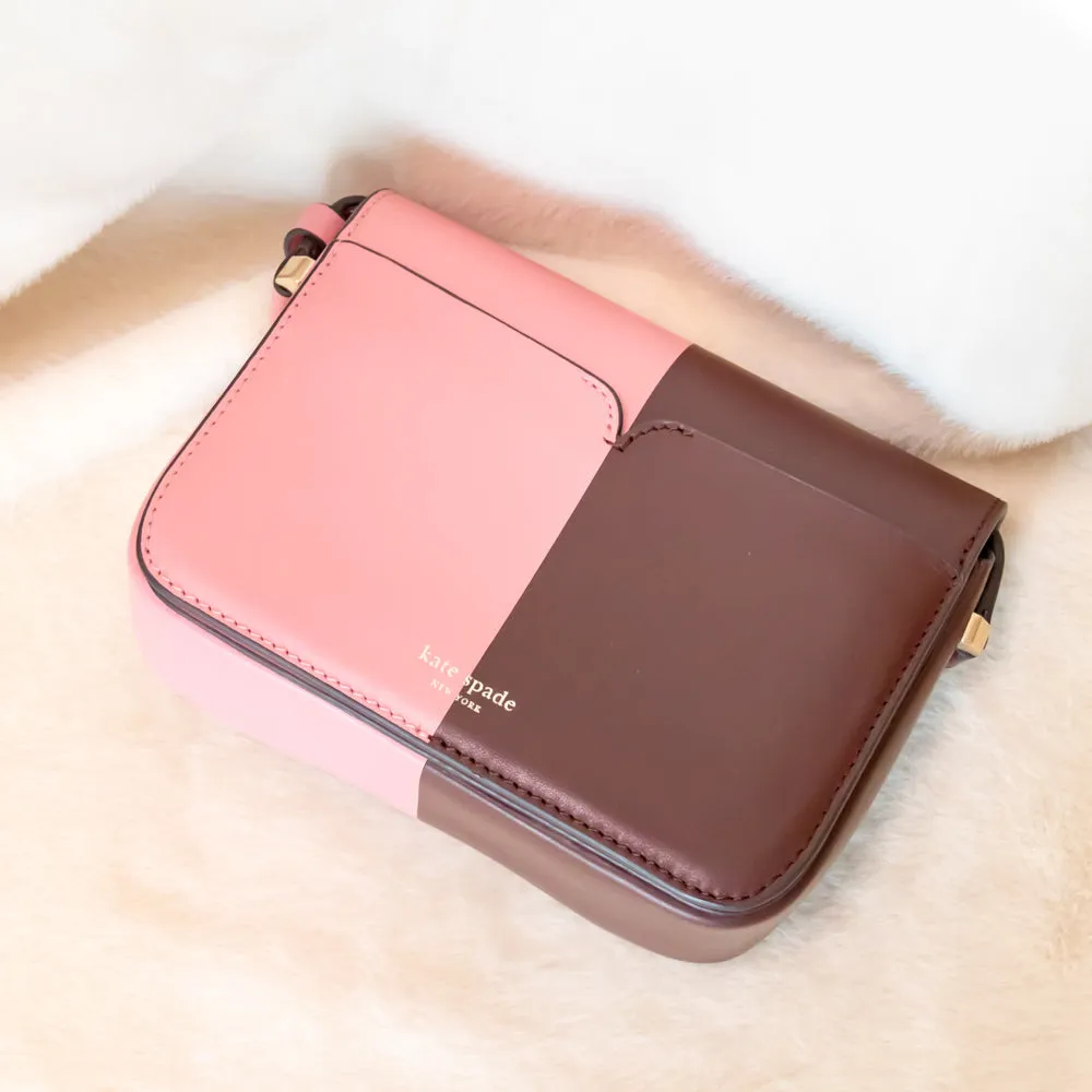 Nicola Bicolor Small Shoulder Bag