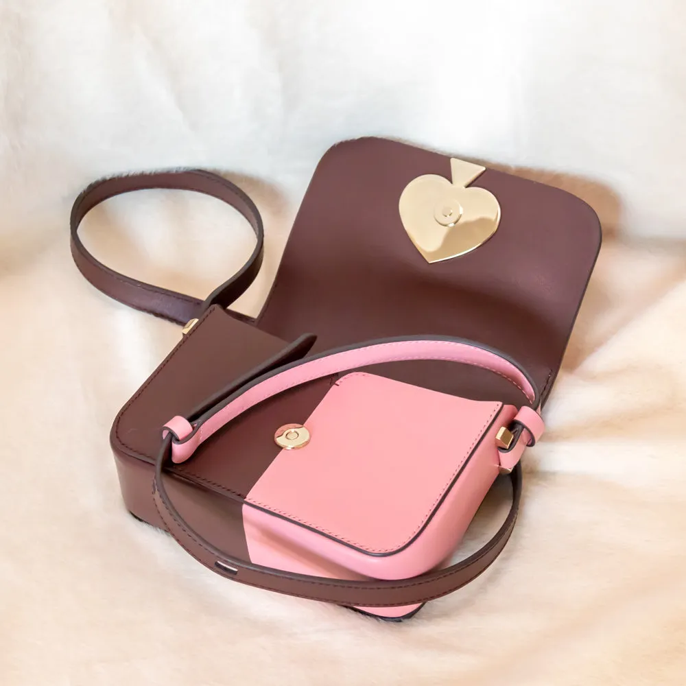 Nicola Bicolor Small Shoulder Bag