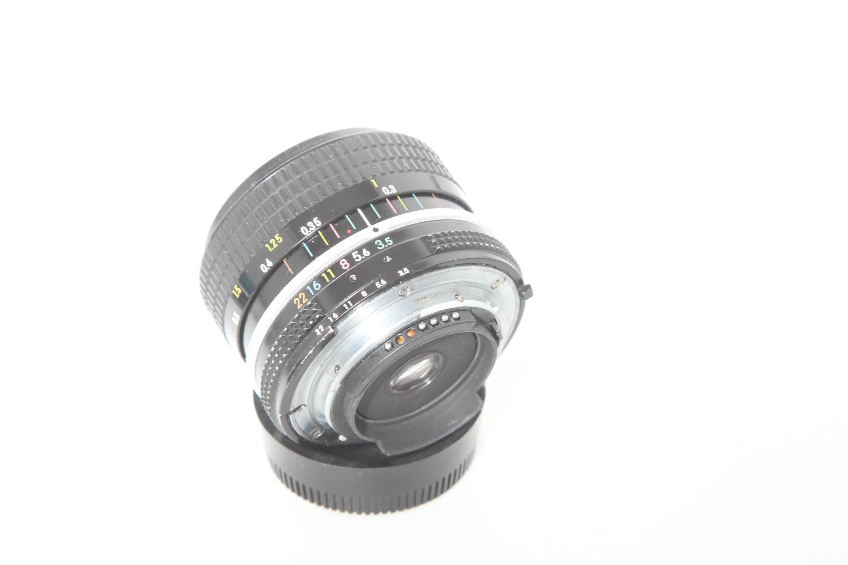 Nikon 28mm f3.5 Nikkor AI-s with hood HN-2