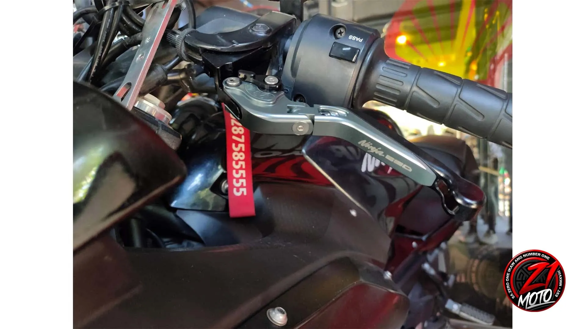 Ninja 650 Brake and Clutch Lever Non Foldable