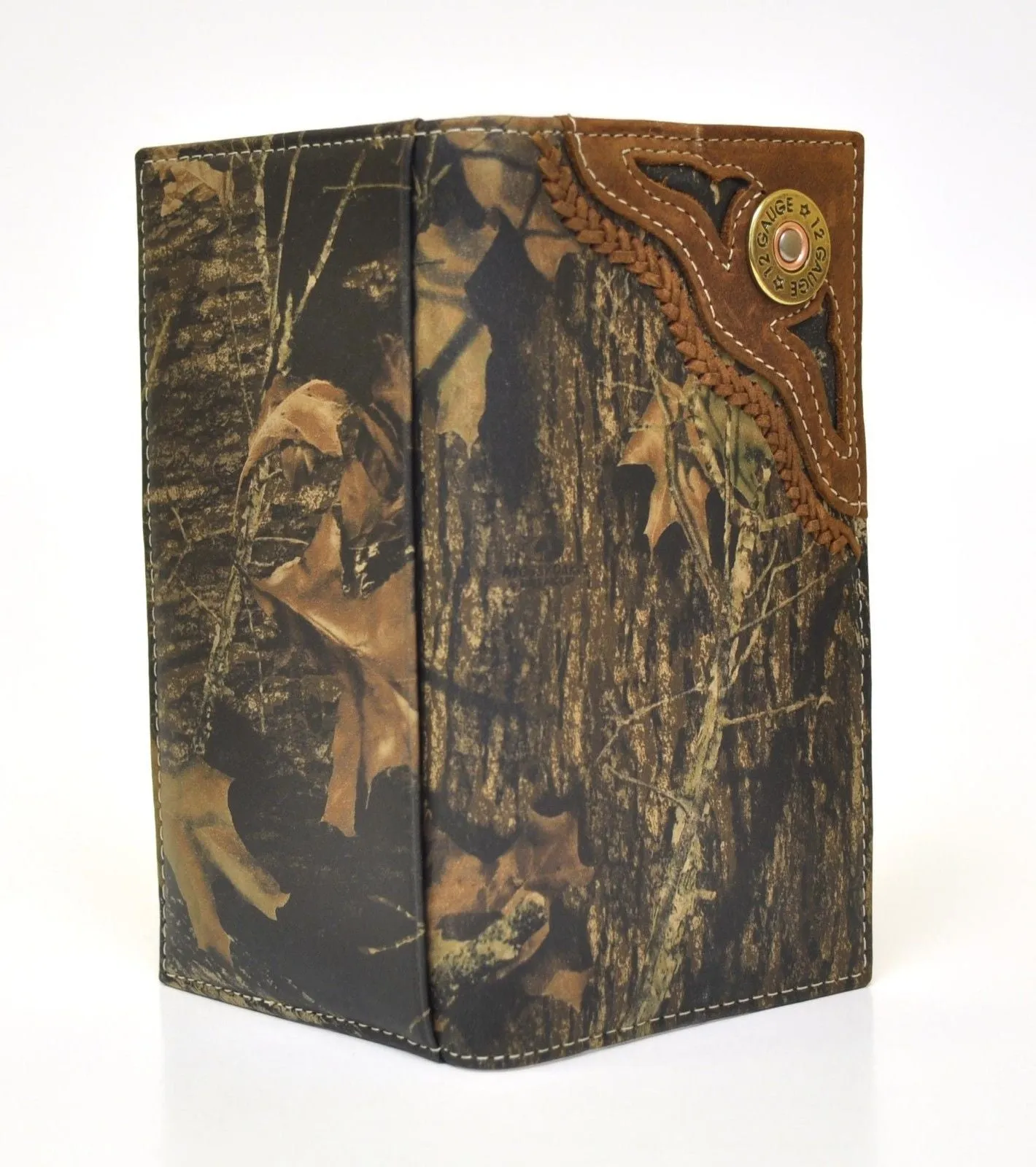 Nocona 12 Gauge Shotgun Shell Concho Mossy Oak Rodeo Wallet
