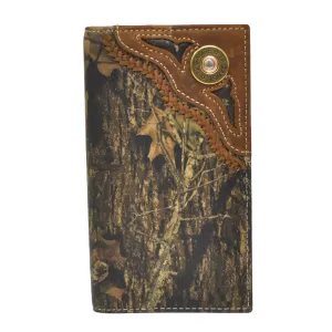 Nocona 12 Gauge Shotgun Shell Concho Mossy Oak Rodeo Wallet