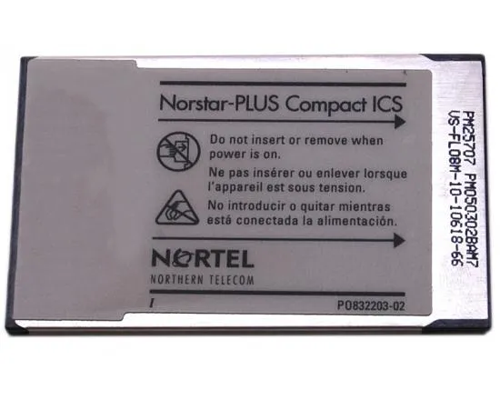 Nortel CICS 7.1 SIP FC Software (NT7B66DG / NT7B66DF)