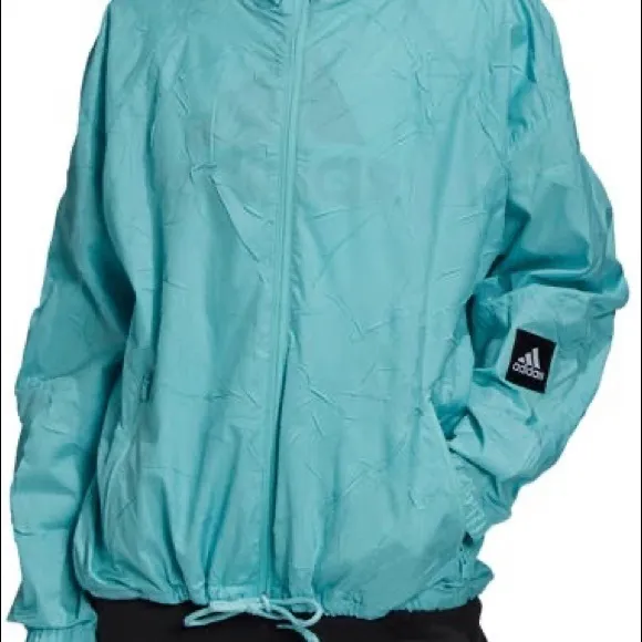 NWT Adidas W.N.D Primeblue Hooded Jacket Lightweight Windbreaker