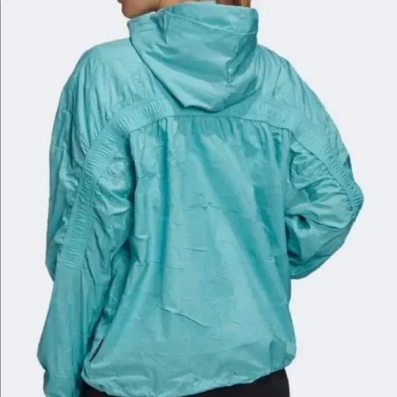 NWT Adidas W.N.D Primeblue Hooded Jacket Lightweight Windbreaker